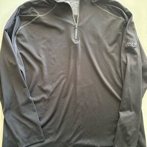 Men's Black 1/4 Zip Pullover Whisper Rock Private Golf Club Scottsdale 2XL XXL